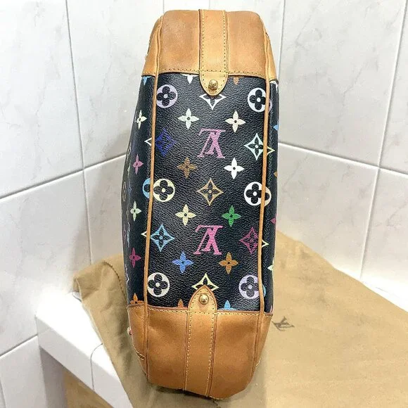 Louis Vuitton Greta Handbag Murakami Multicolor Hobo w/Original Receipt - MINT! - Picture 8 of 16